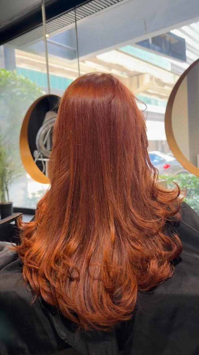 Copper Hair in Miami visual reference